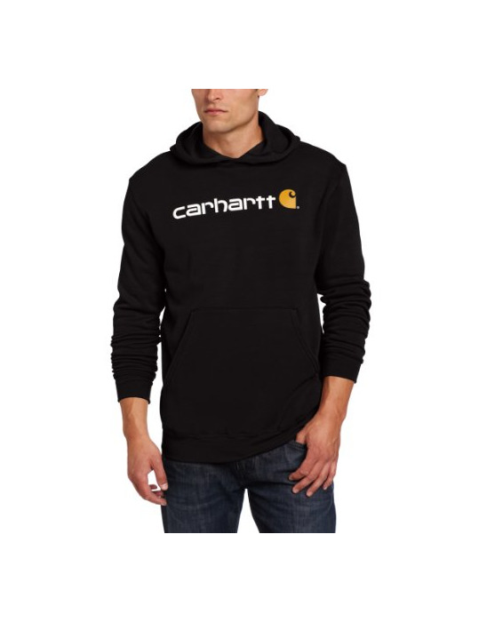 Social Carhartt .100074.001.s007 firma sudadera con capucha, diseño con logotipo, color