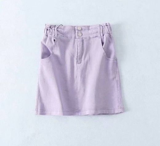 Social Falda lavanda