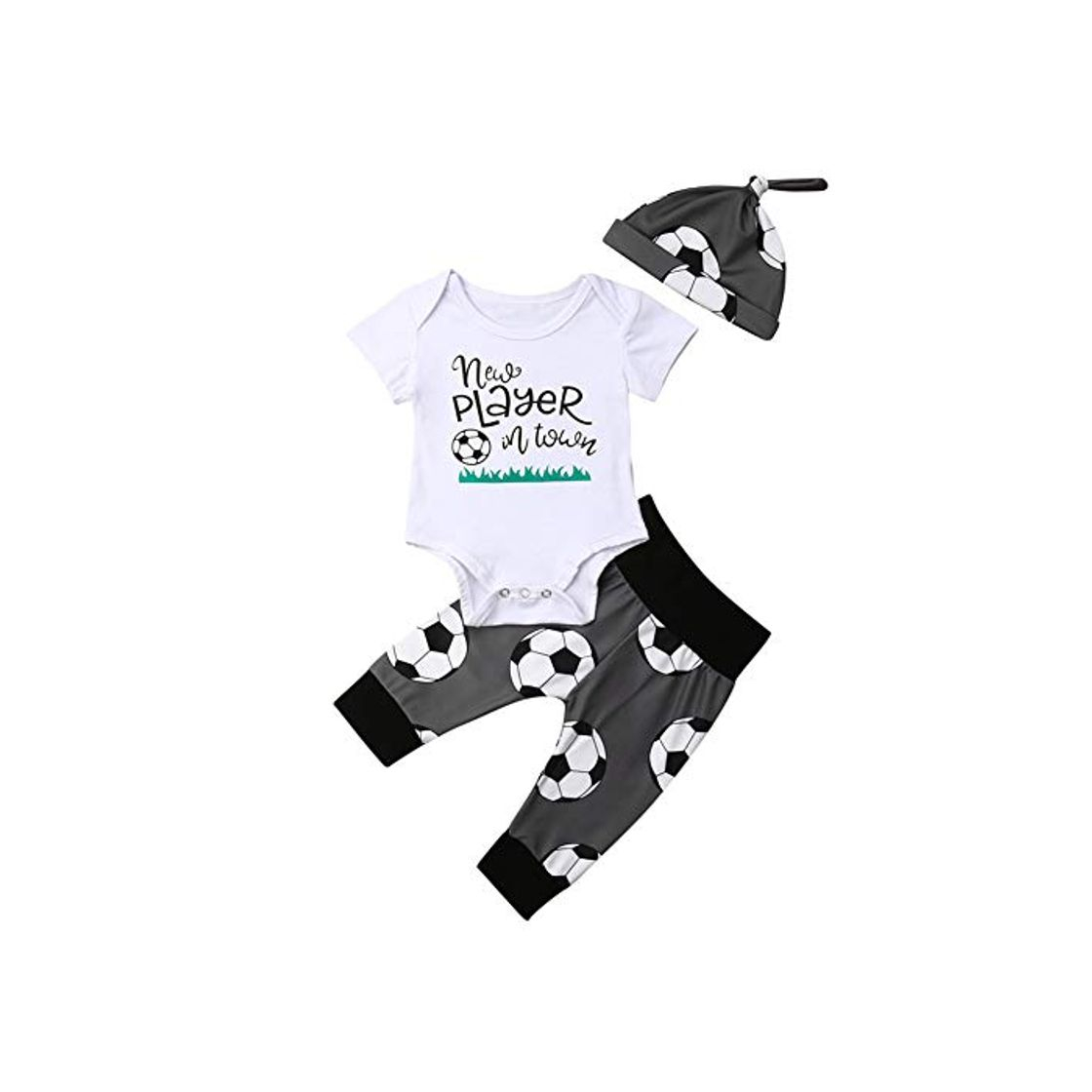 Geagodelia T-18266 - Conjunto de ropa para bebé y niño, 3 piezas,