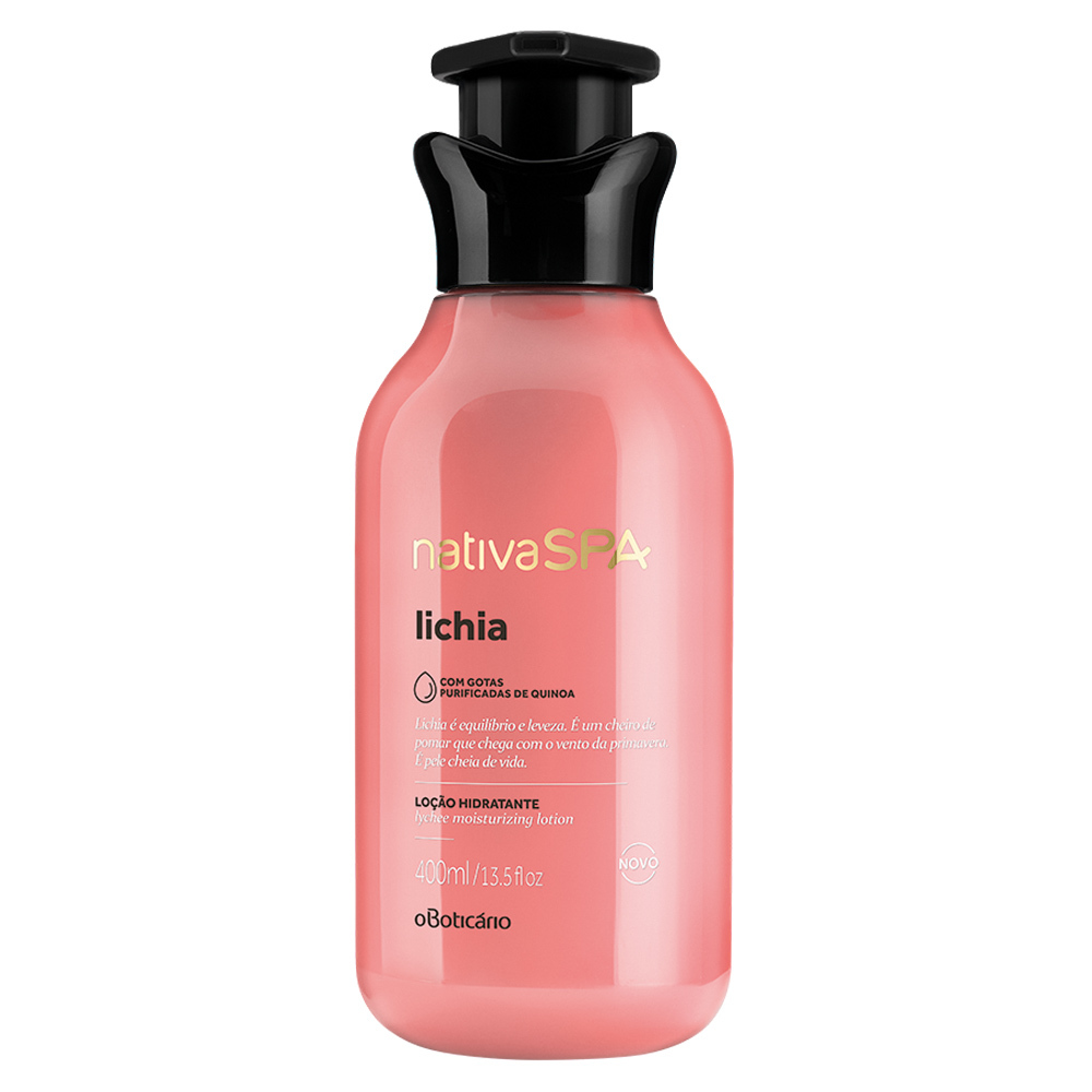 Moda Nativa SPA Loção Hidratante Lichia 