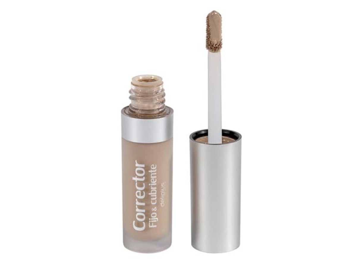 Moda Corrector fijo y cubriente 04 beige natural. Deliplus color 