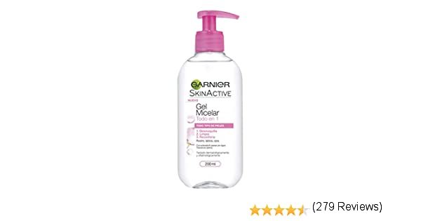 Fashion Garnier Skin Active Gel Micelar Desmaquillante para Pieles ...