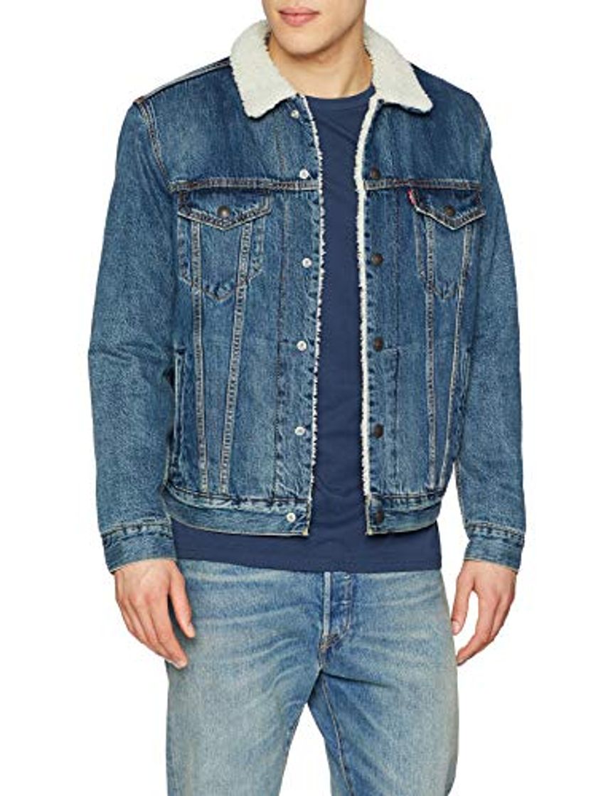 Social Levi's Type 3 Chaqueta Vaquera, Azul