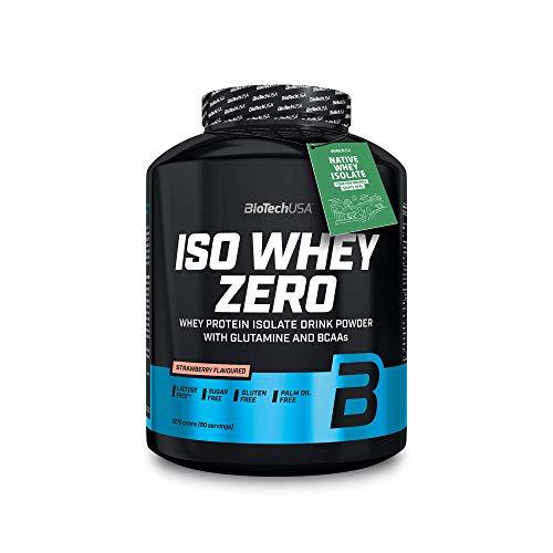 Producto biotech USA ISO Whey Zero 2270 g sabor fresa