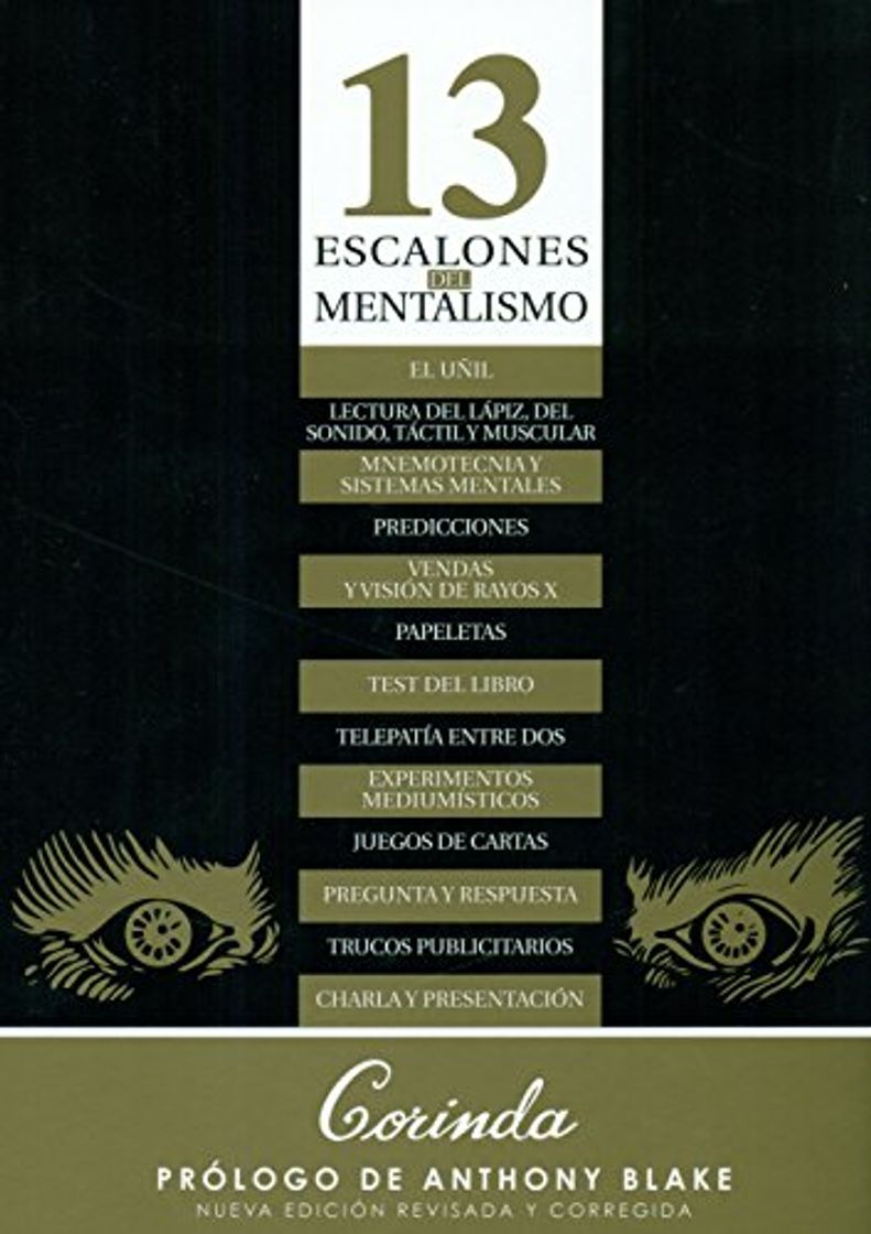 Libro TRECE ESCALONES DEL MENTALISMO