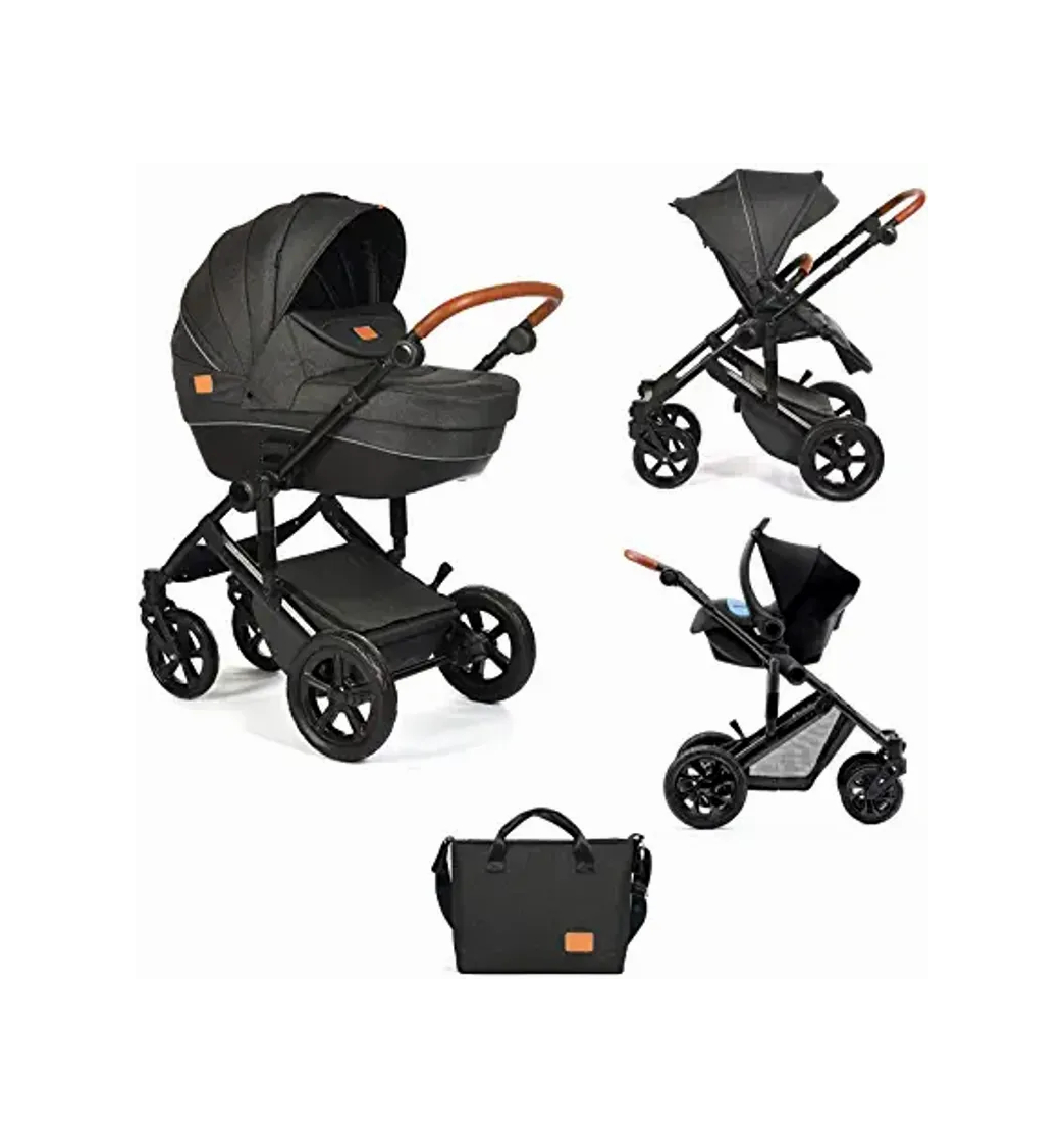 Social Hauck Pacific 4 Shop N Drive - carro de bebe de 7-piezas,