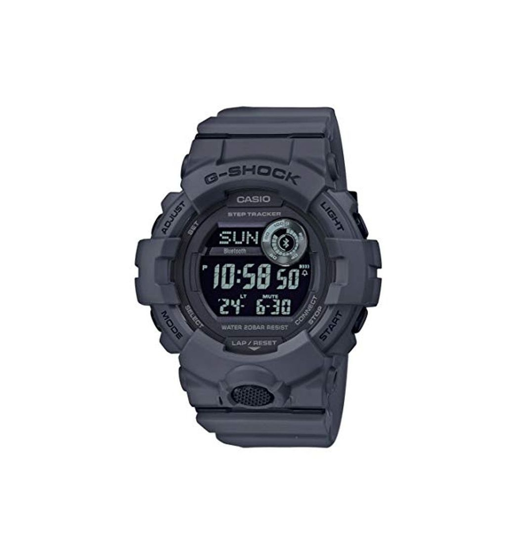 Fashion Casio Reloj Digital para Hombre de Cuarzo con Correa en Plástico GBD-800UC-8ER