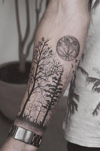 Forearm tattoo