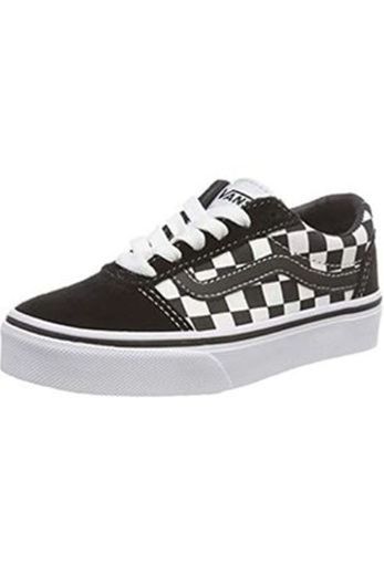 Vans Ward Suede/Canvas, Zapatillas Unisex niños, Negro