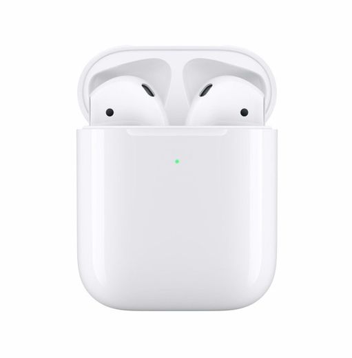 Apple AirPods 2 Generación con estuche de carga inalámbrica 