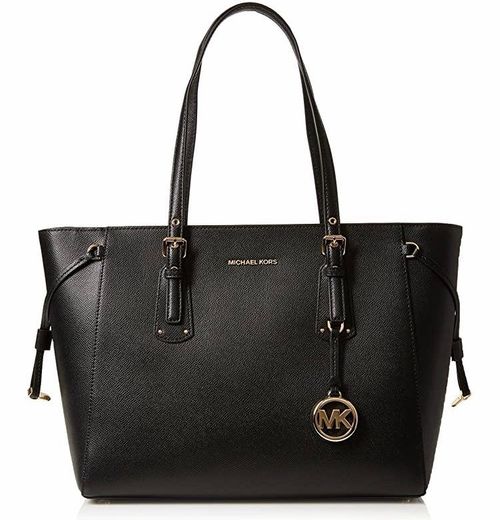 Bolso voyager negro de Michael Kors 