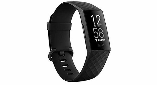 Pulsera de actividad Fitbit charge 4 con GPS y sumergible