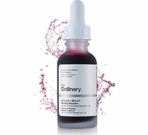 The Ordinary AHA 30% y BHA 2% peeling solution