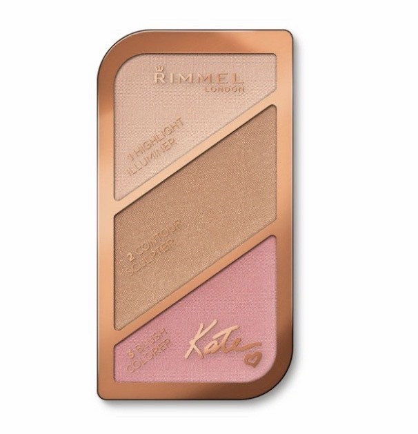 Moda Paleta Kate contouring and sculpting de Rimmel