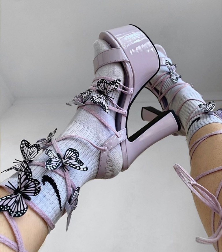 SUGAR PIXIE QUEEN LACE UP HEELS