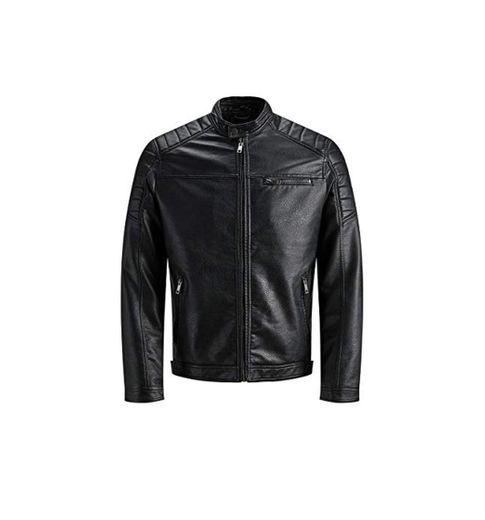 JACK & JONES Jcorocky Jacket Noos Chaqueta, Negro