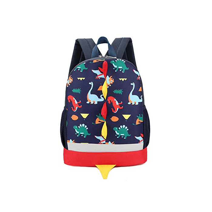 Social DafenQ 3D Dinosaurio Mochila Infantil Niño Mochilas Escolares Juveniles Dinosaurio Patrón Animales