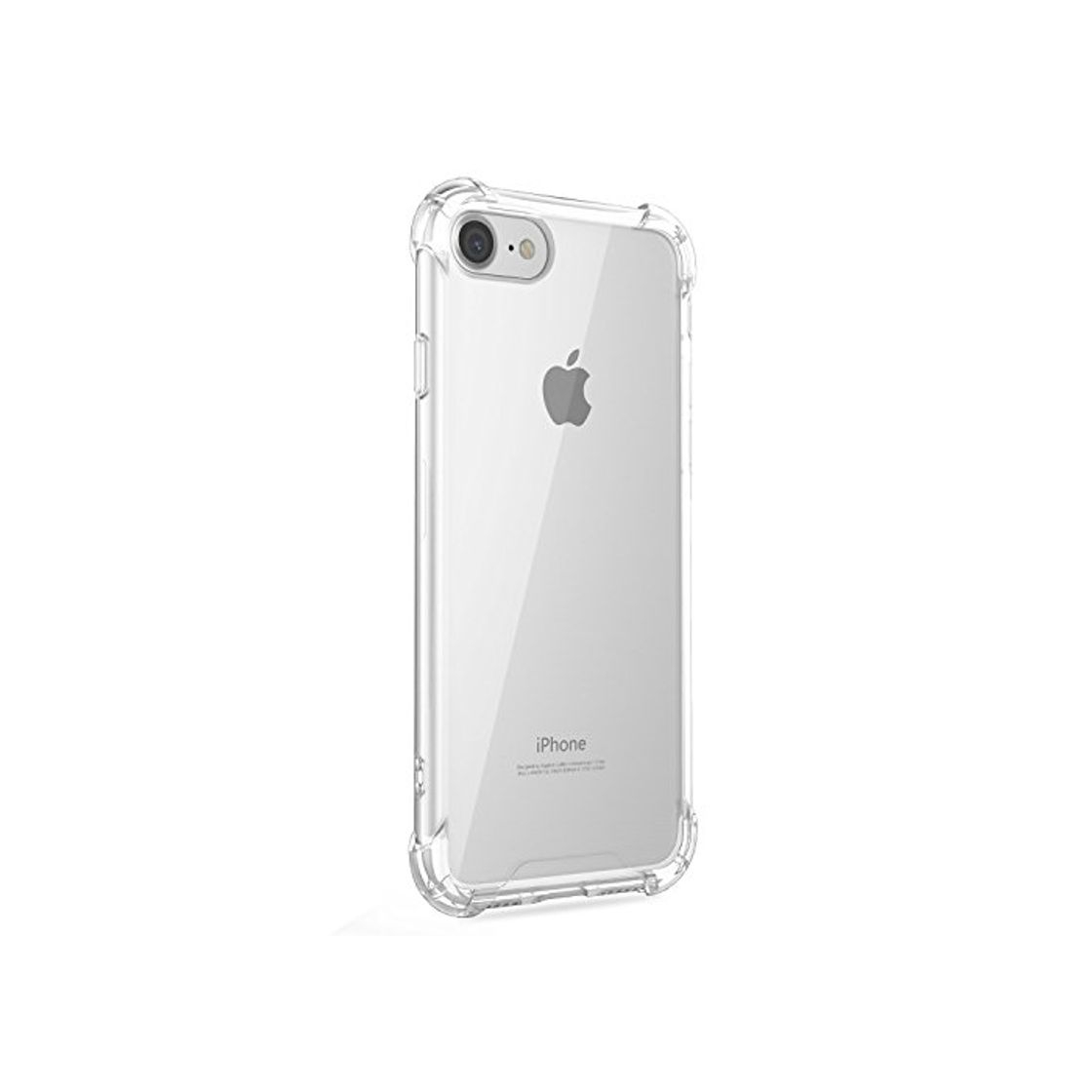 Social Funda Compatible con iPhone 6 6S Carcasa Silicona Transparente Protector TPU Airbag
