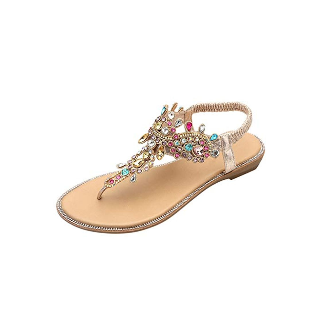 Product PAOLIAN Sandalias Mujer Verano 2020 Fiesta Planas Zapatos Mujer Elegantes Casual Sandalias