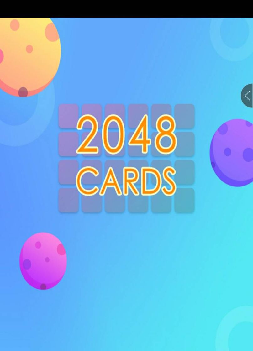 Moda 2048 Cards