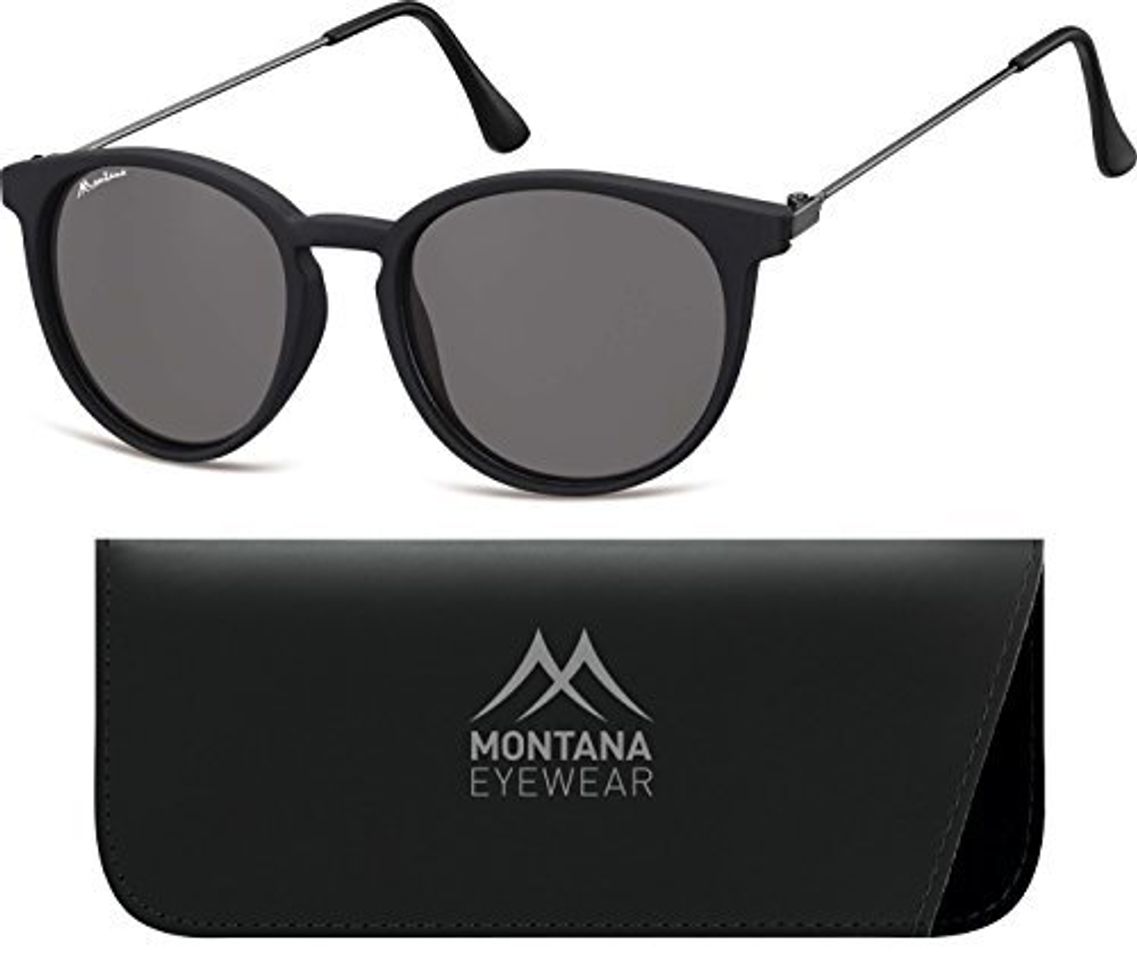 Place Montana S33 Gafas de Sol, Multicolor (Black