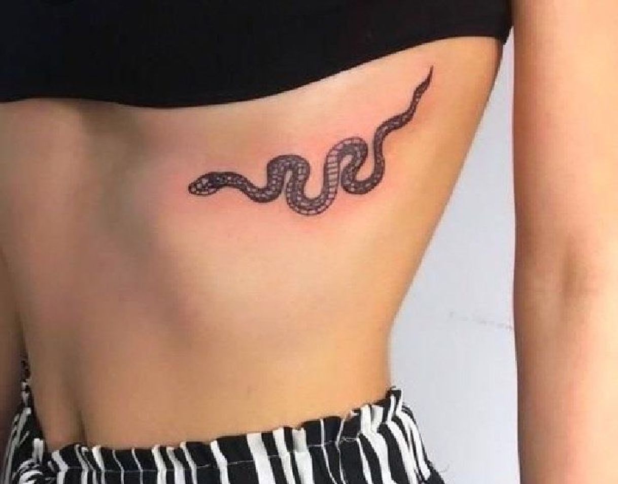 Fashion Tatuagem de cobra 