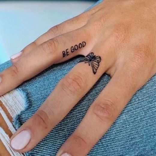 Tatto no dedo
