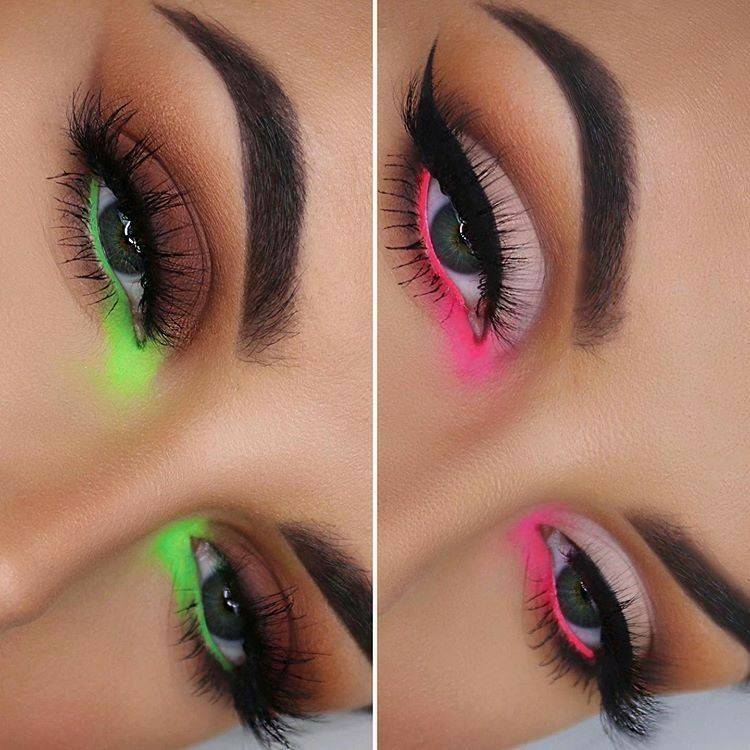 Fashion Olhos neon 