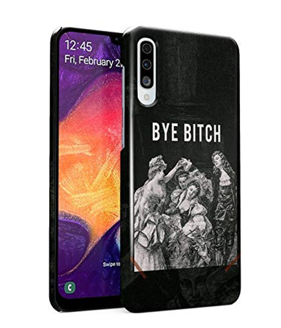 Product Funda Protectora de Plástico Duro Para Samsung Galaxy A50 Escultura Sarcasmo Arte Citar Sassy Funny Sarcastic Savage Irony Bad Bitch Ancient Sculpture Vintage Art Aesthetic Funda Delgada y Ligera