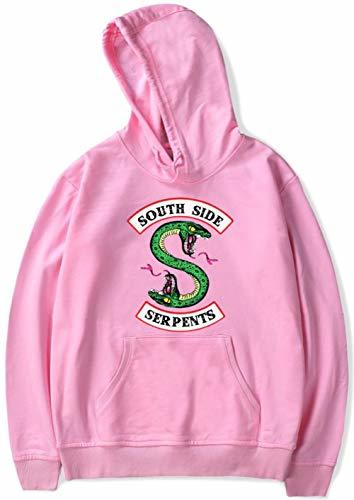 Product KamiraCoco Riverdale Ropa Mujer Southside Serpents Sudadera con Capucha Manga Larga Moda