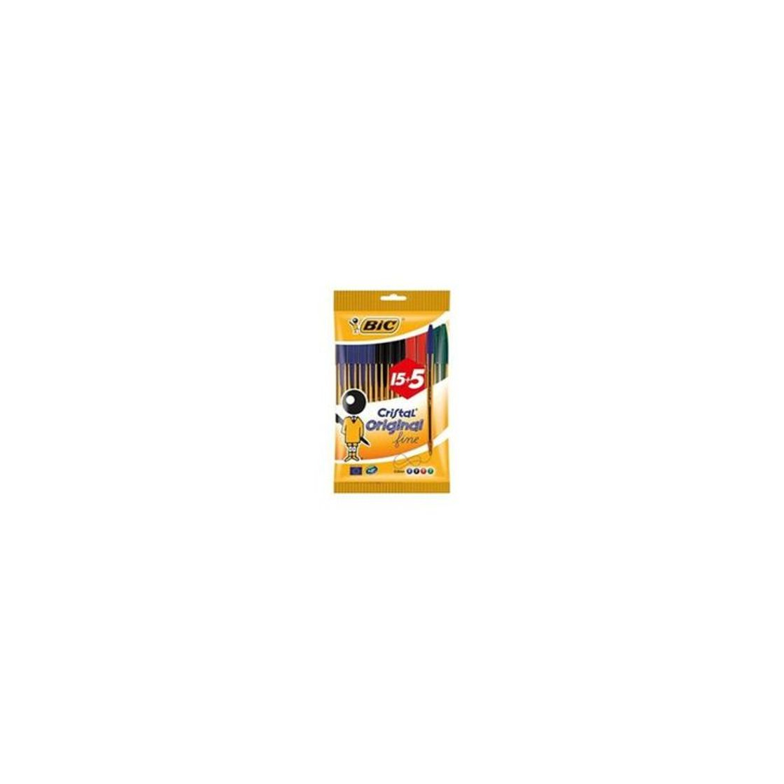 Product BIC Cristal Original Fine bolígrafos punta fina