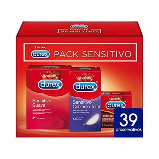 Durex Pack Preservativos Sensitivo Suave