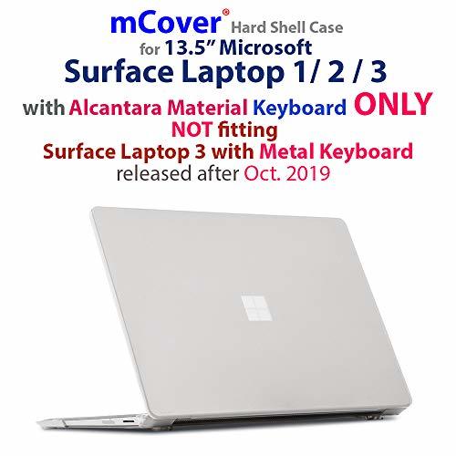 Producto Transparente mCover Fundas duras para Microsoft Surface Laptop 2 /3