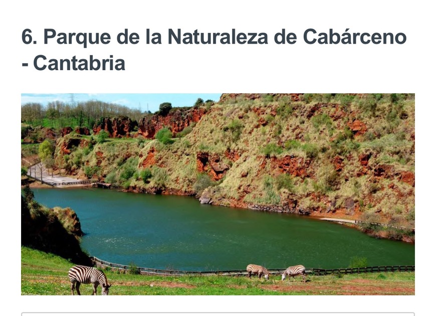 Moda Parque de la Naturaleza de Cabárceno - Cantabria