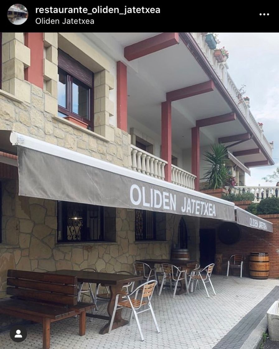 Restaurants Oliden Jatetxea