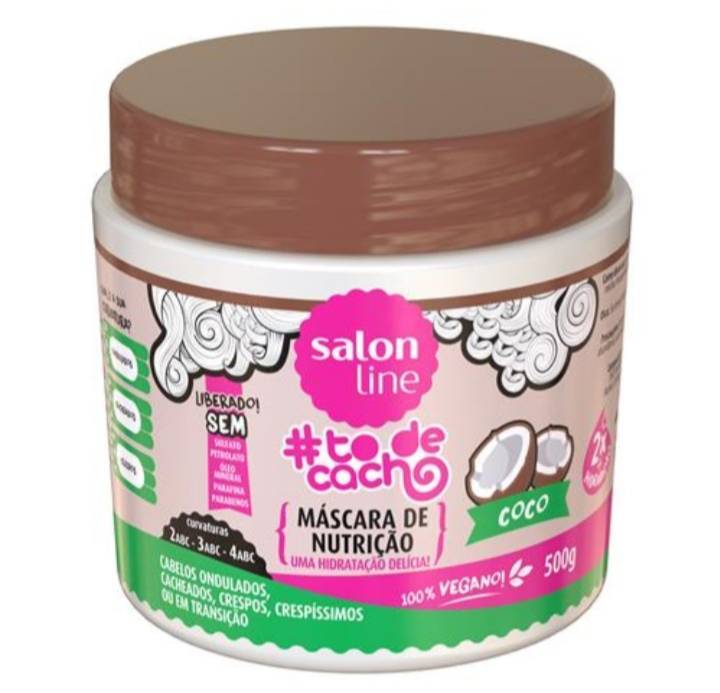 Fashion Máscara de Nutrição #todecacho Coco Salon Line 500g