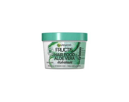 Garnier Fructis Hair Food Mascarilla Capilar 3 en 1 Aloe Vera Hidratante