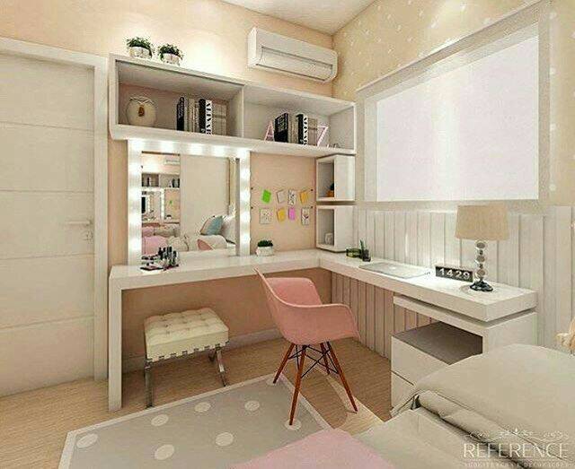 Queria uma parte do meu quarto assim