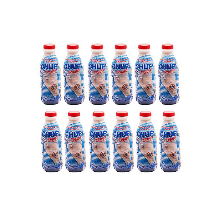 Producto Chufi Horchata de chufa de Valencia botella 1 litro [Pack de 12]