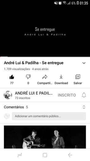 Música do André lui e Padilha 