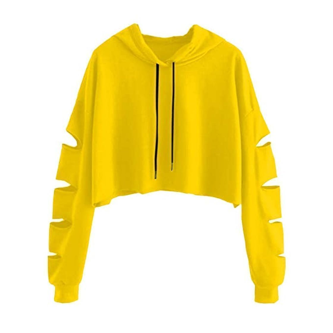 Sudaderas Sin Capucha Corta Tumblr Deporte Primavera Invierno para Mujer