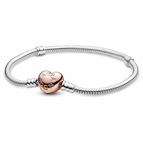 Social PANDORA Pulsera Charm Mujer Plata