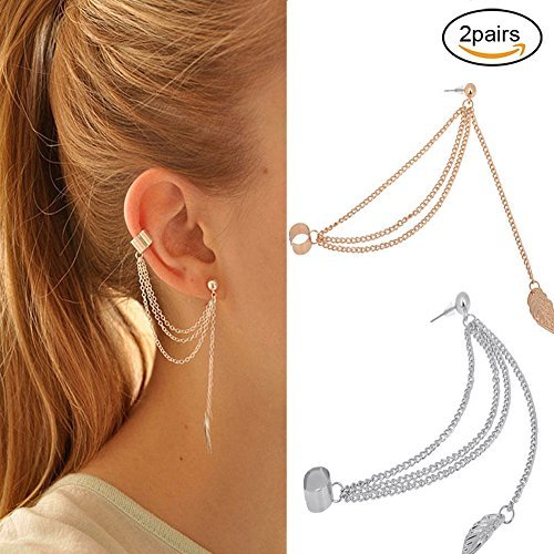 Social EQLEF Cadena Mujeres Chica con Estilo Punk Rock cuelga la Borla de