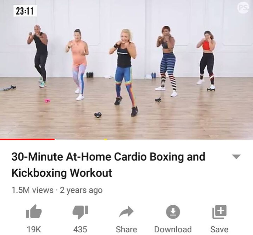 Fashion 30-Minute At-Home Cardio Boxing and Kickboxing Workout - YouTube