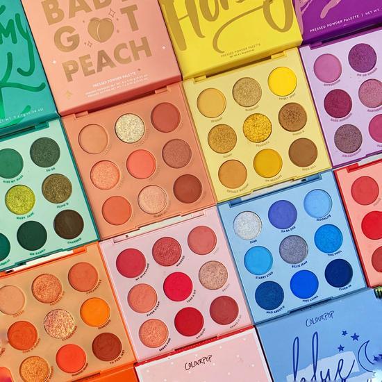 Social Colourpop Eyeshadow Palettes