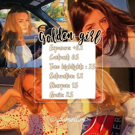 Golden girl ☄️
