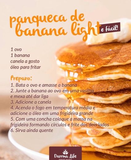 light banana pancake