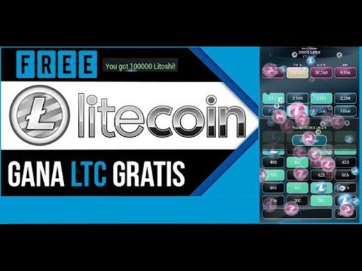 Free Litecoin - App gana la criptomonedas LTC 🎮💵📱