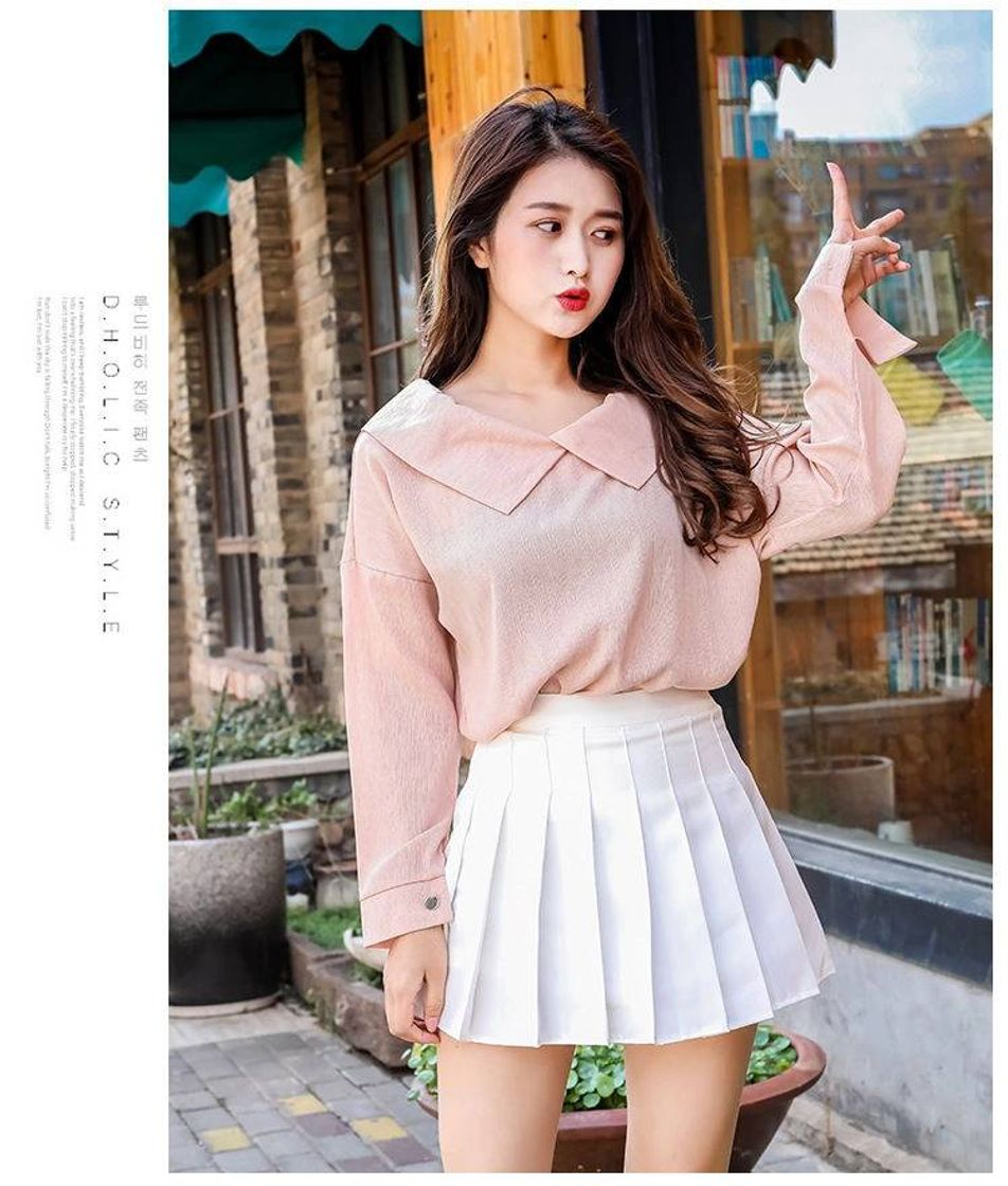 Mini pleated skirt