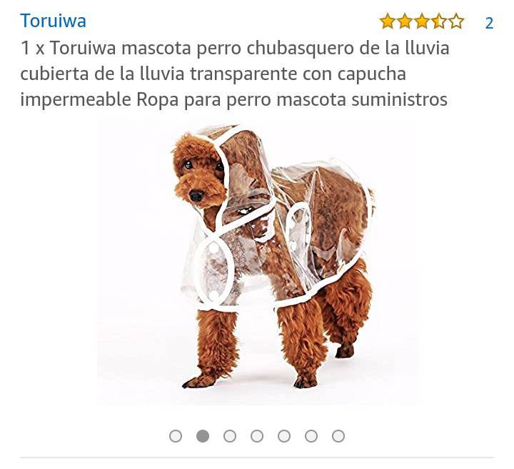 Fashion Impermeable para perro! 